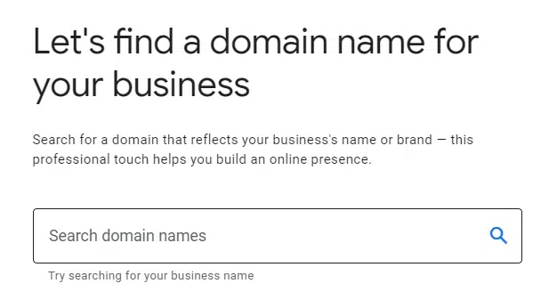 Confirm Domain Name